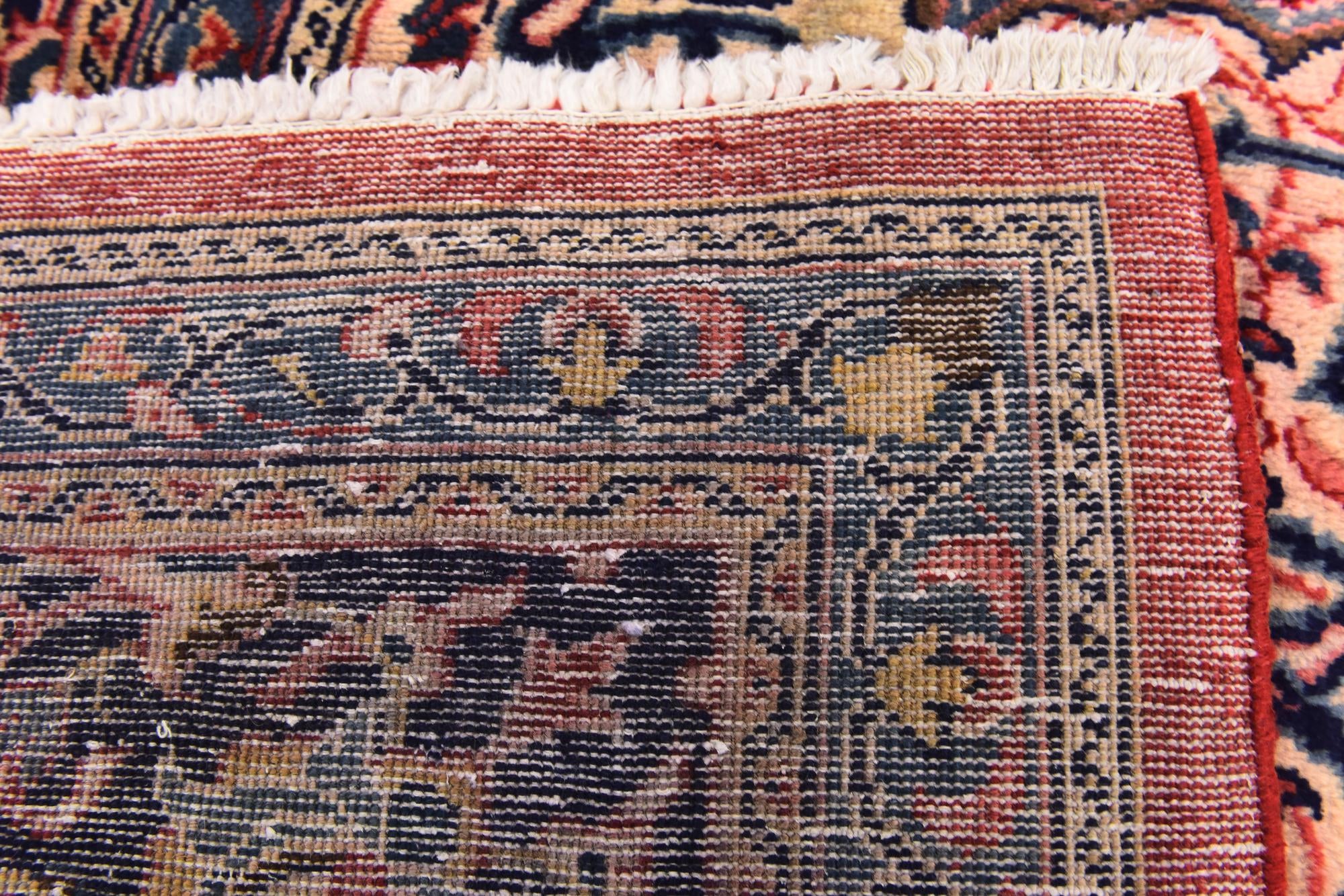 9' 10 x 13' 2 Hand Knotted Sarough Persian Wool Rug
