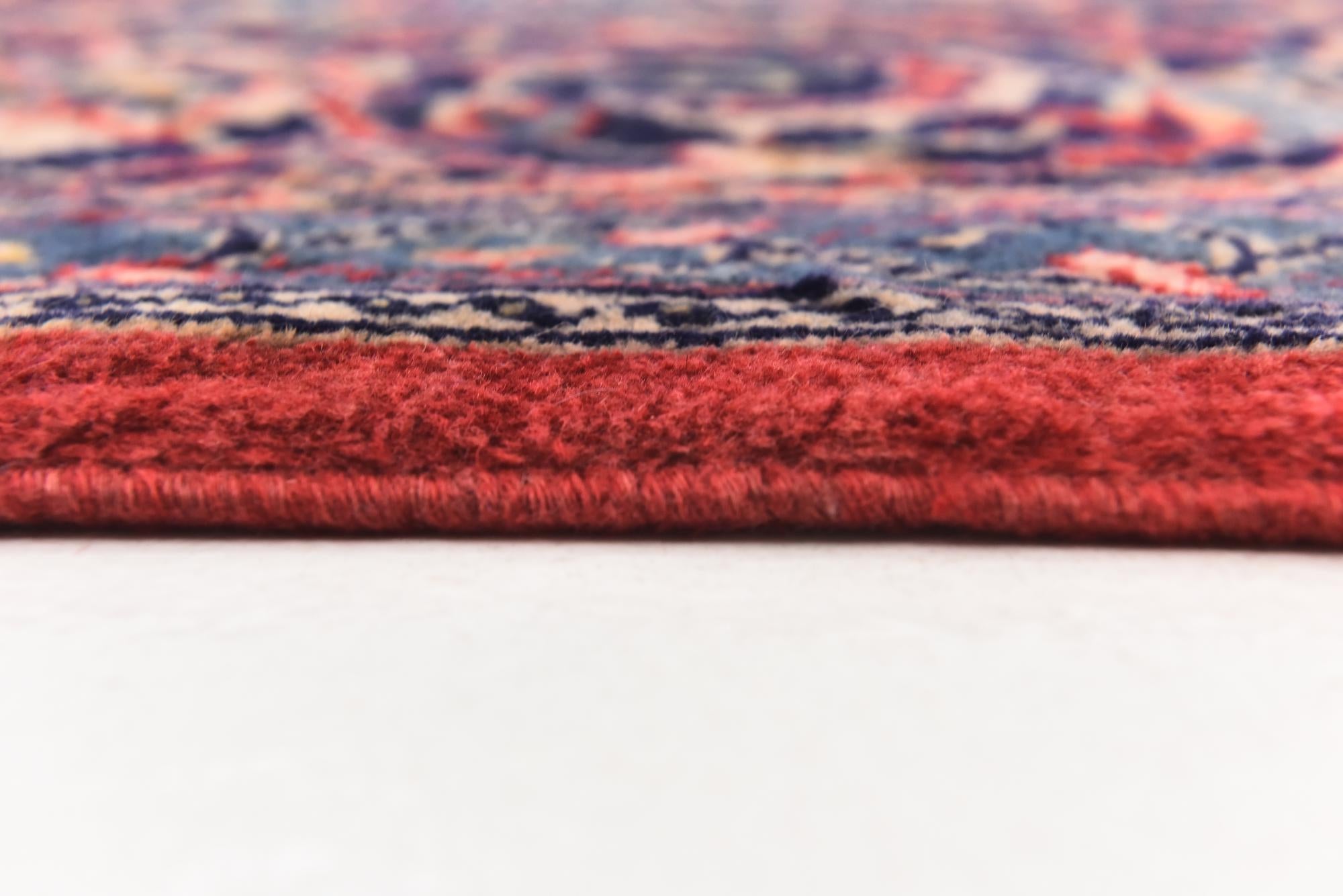 9' 10 x 13' 2 Hand Knotted Sarough Persian Wool Rug