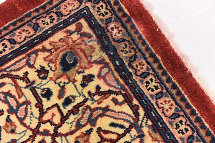 10' x 13' 5 Hand Knotted Sarough Persian Wool Rug