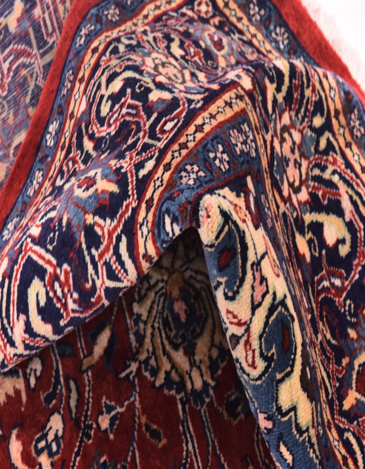 Detail image of 9' 6 x 13'  Hand Knotted Sarough Persian Wool Rug