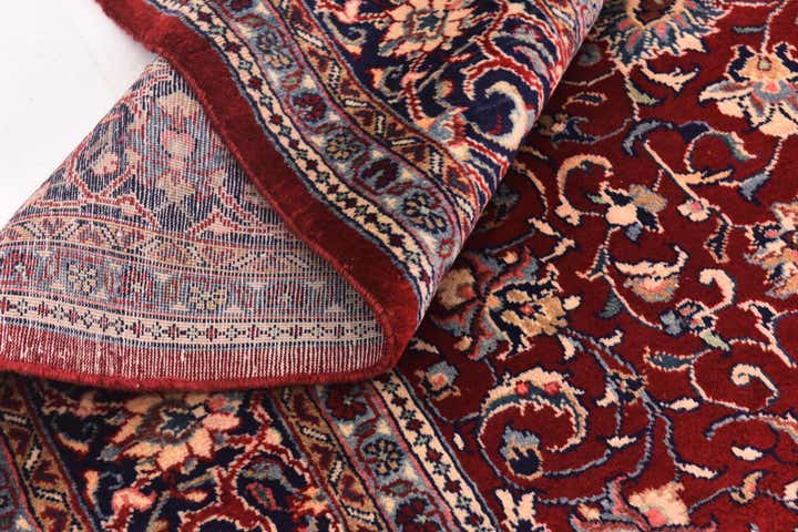 10' x 13' 2 Hand Knotted Sarough Persian Wool Rug