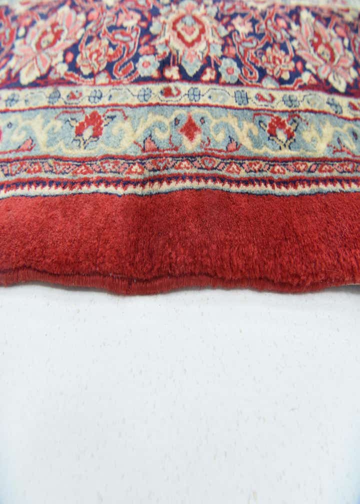 10' 4 x 12' 9 Hand Knotted Sarough Persian Wool Rug