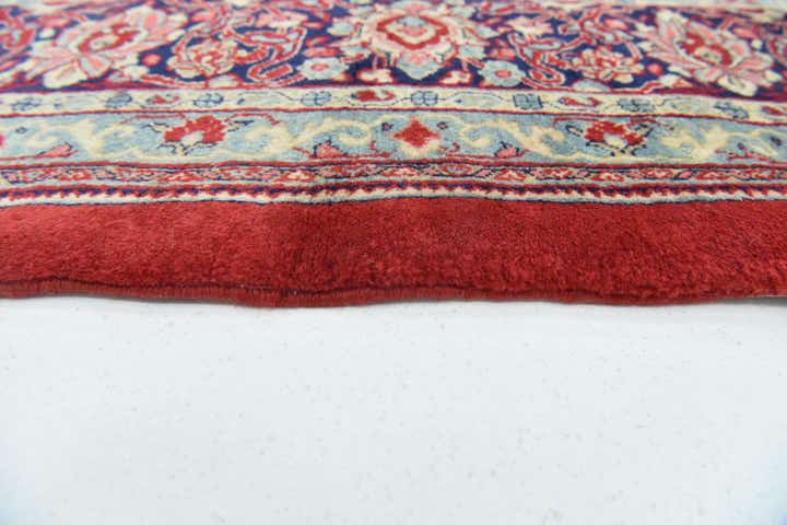 10' 4 x 12' 9 Hand Knotted Sarough Persian Wool Rug