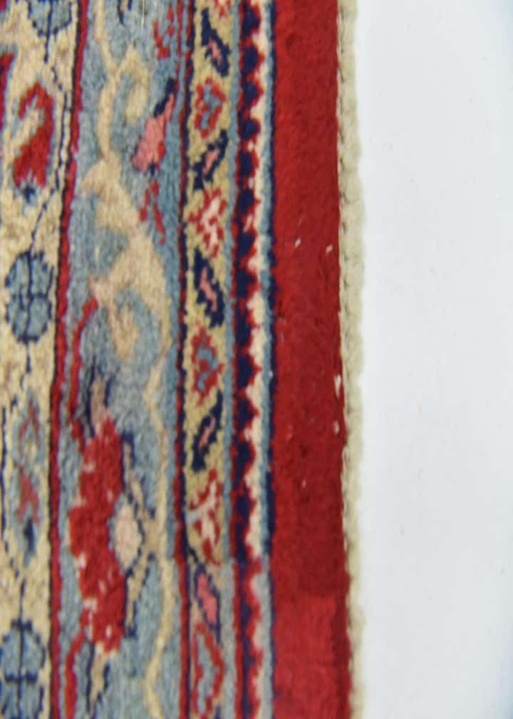 10' 4 x 12' 9 Hand Knotted Sarough Persian Wool Rug