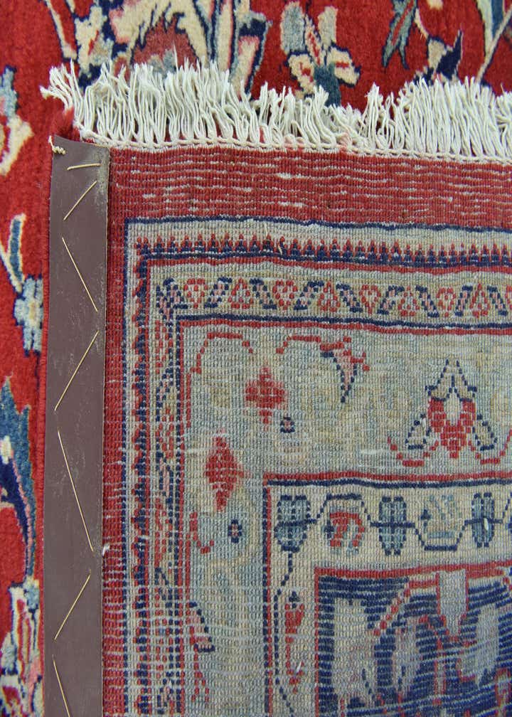 10' 4 x 12' 9 Hand Knotted Sarough Persian Wool Rug