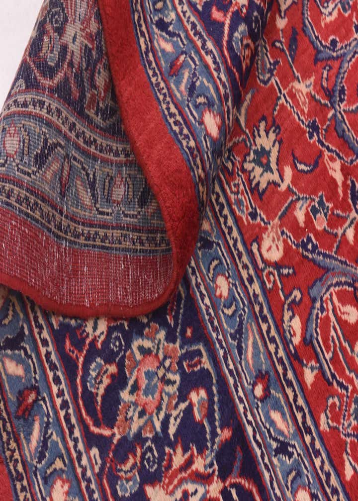 10' x 12' 7 Hand Knotted Sarough Persian Wool Rug