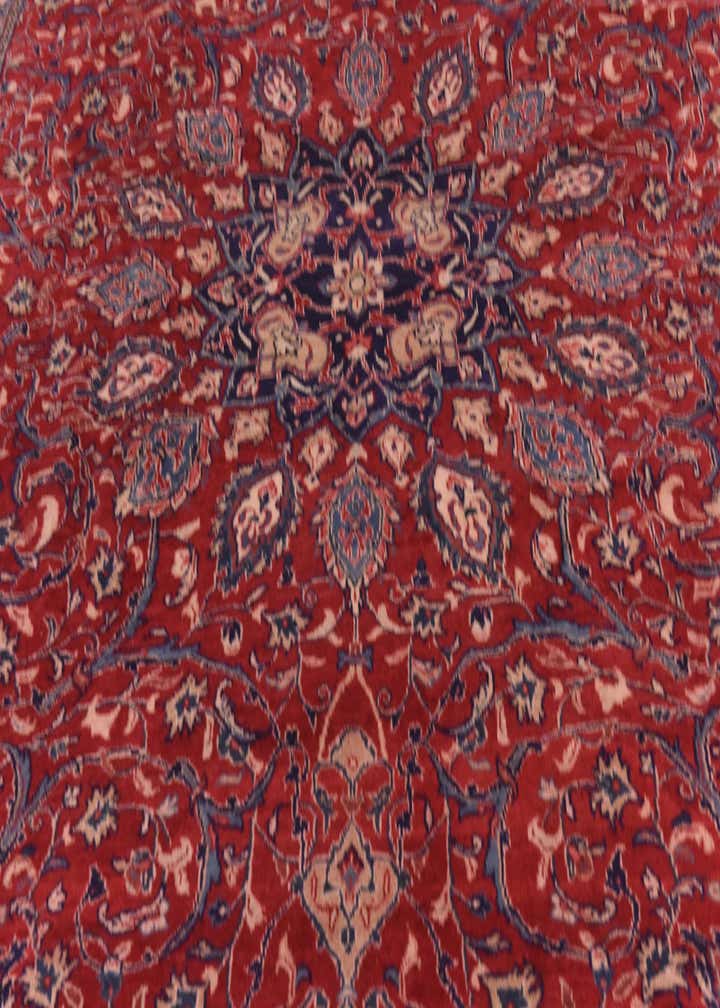 10' x 12' 7 Hand Knotted Sarough Persian Wool Rug