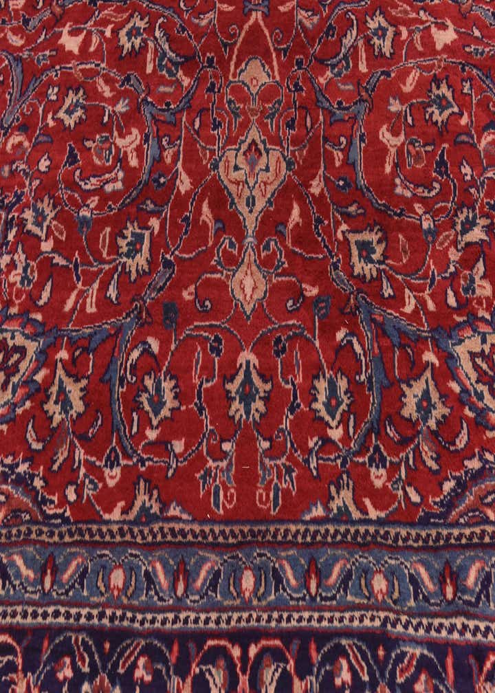 10' x 12' 7 Hand Knotted Sarough Persian Wool Rug