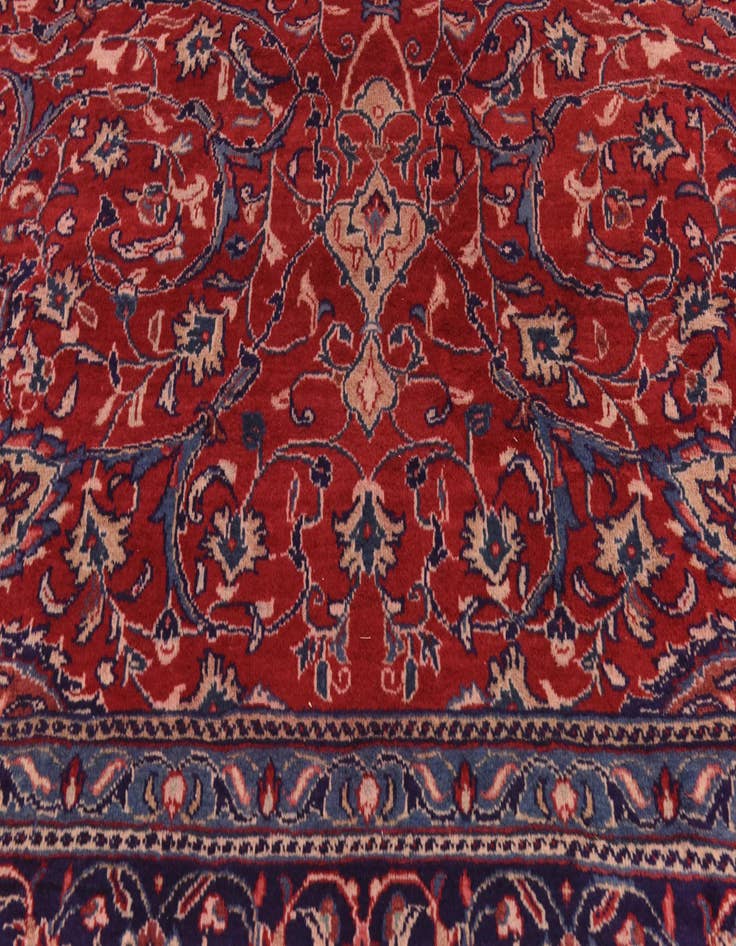 Detail image of 10' x 12' 7 Hand Knotted Sarough Persian Wool Rug