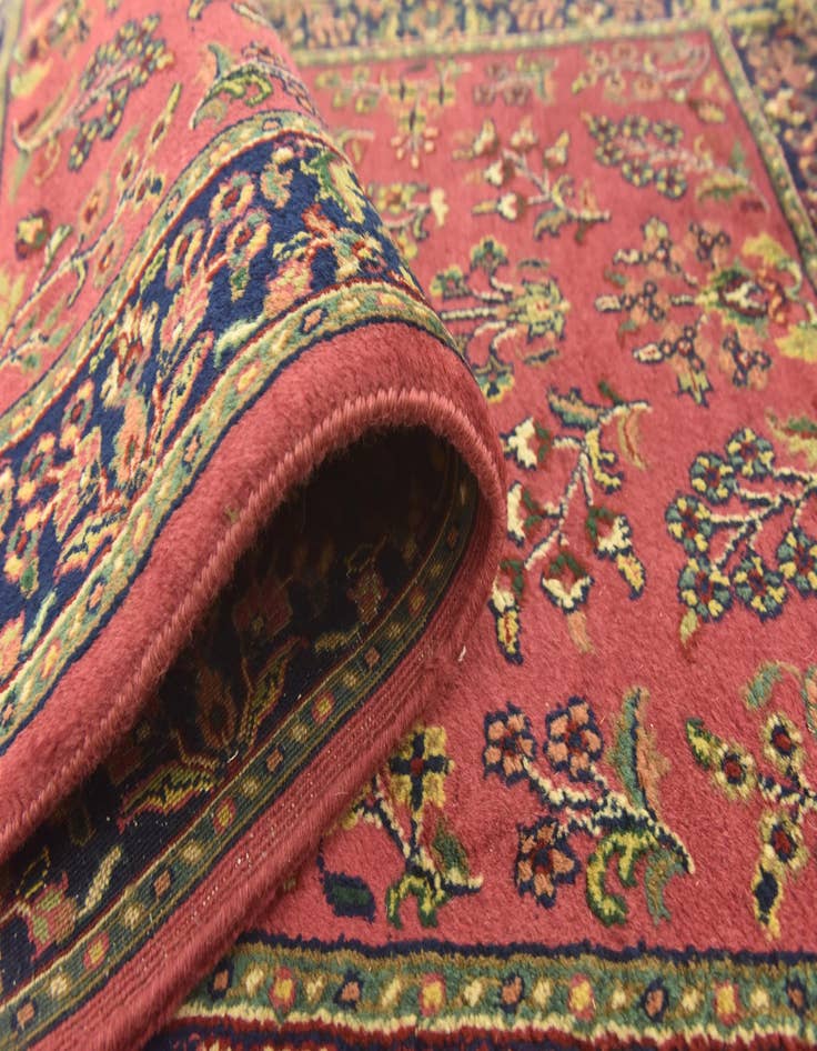 Detail image of 3' x 5' 5 Hand Knotted Sarough Wool Rug