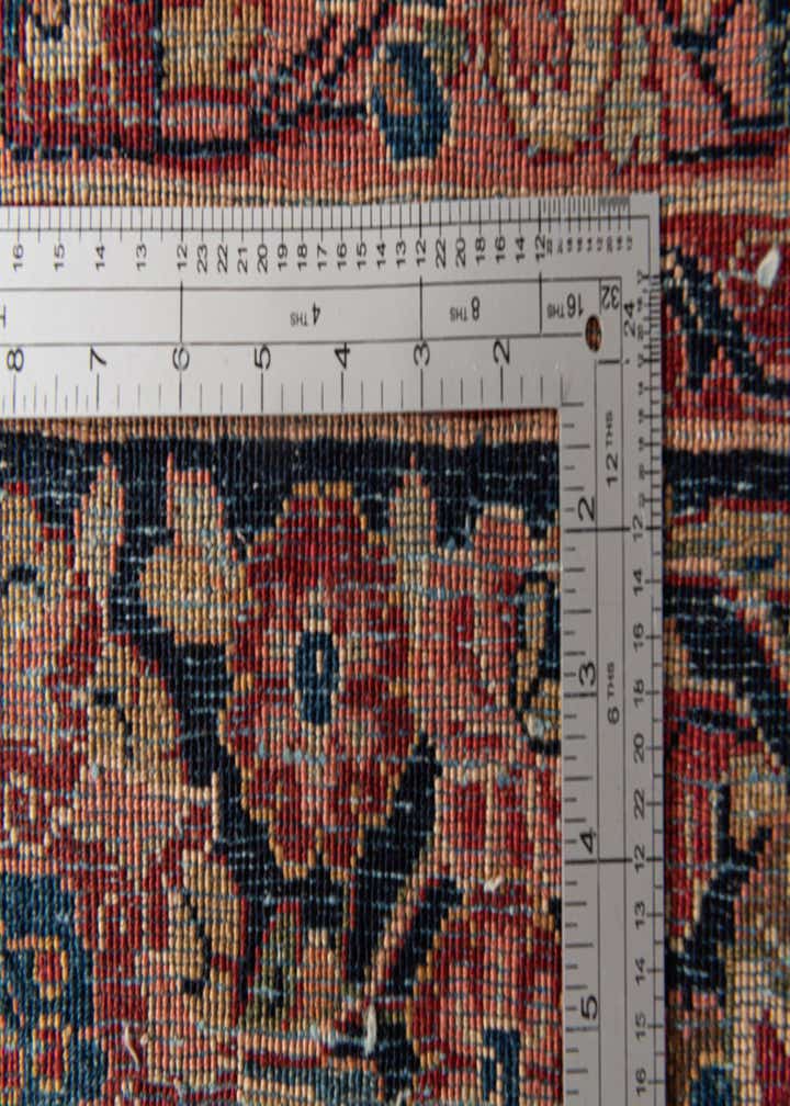 12' 4 x 19' 10 Hand Knotted Sarough Persian Wool Rug