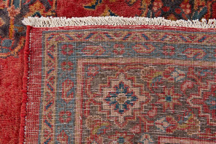 7' 4 x 10' 8 Hand Knotted Sarough Persian Wool Rug