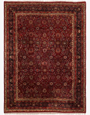 8' 3 x 11' 4 Hand Knotted Sarough Wool Rug