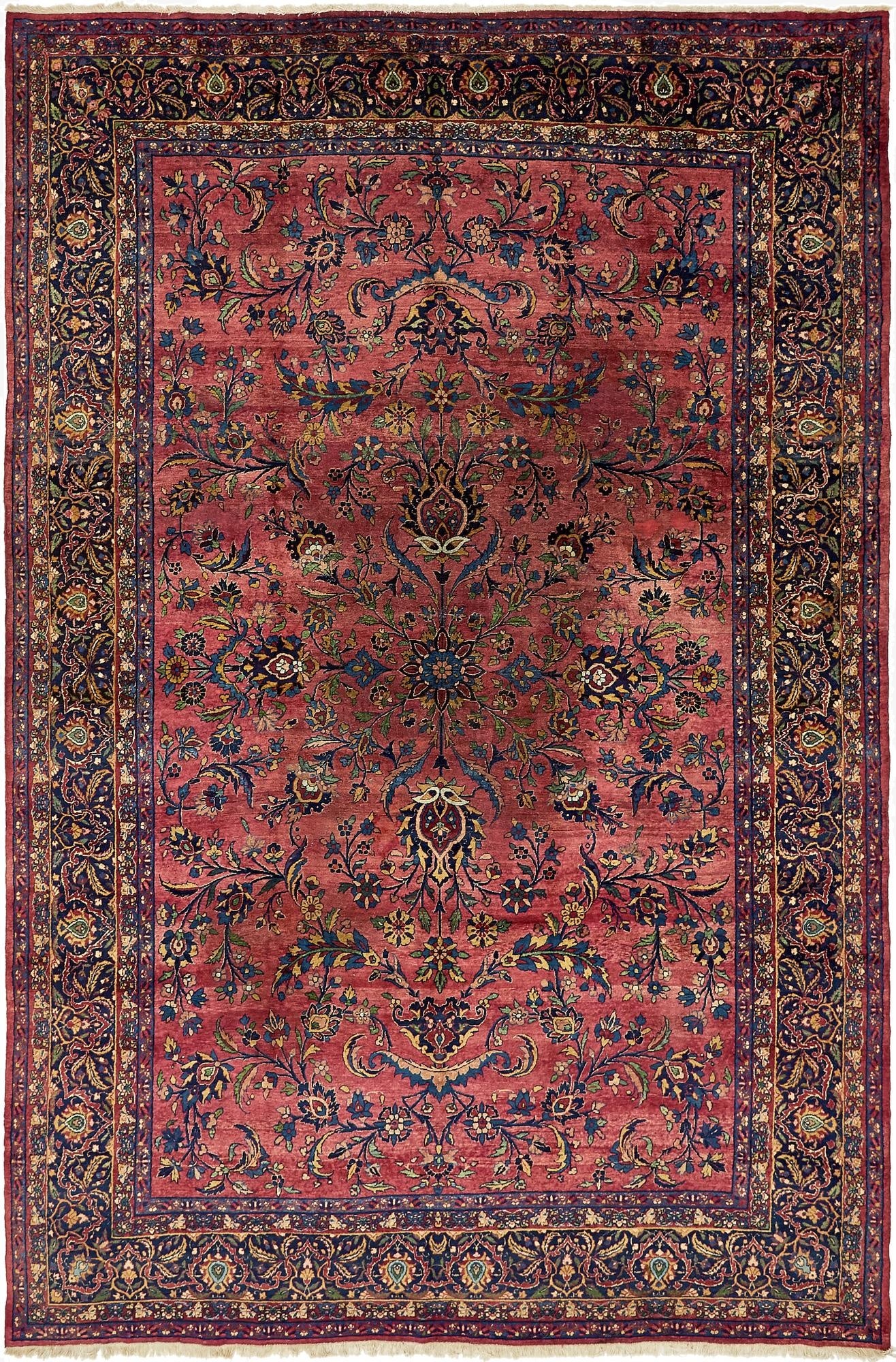 265cm x 390cm  Hand Knotted Sarough Persian Wool Rug