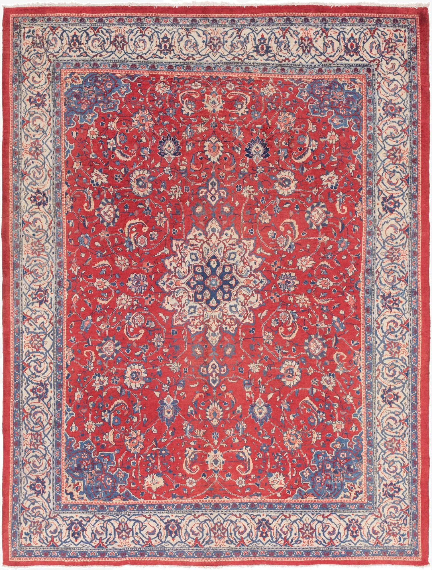 305cm x 405cm  Hand Knotted Sarough Persian Wool Rug