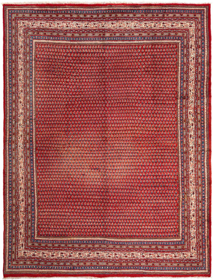 Detail image of 9' 8 x 12' 10 Sarouk Mir Wool Rug