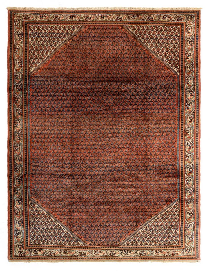 Detail image of 7' x 10' 7 Sarouk Mir Wool Rug