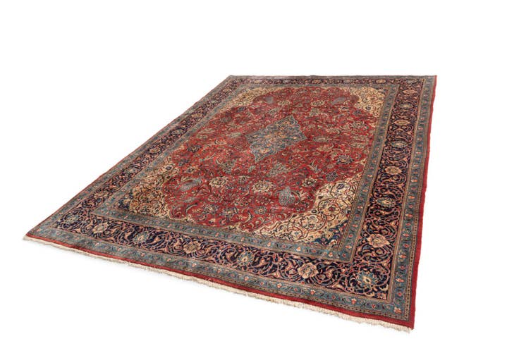 Detail image of 8' 4 x 11' 2 Sarouk Wool Rug