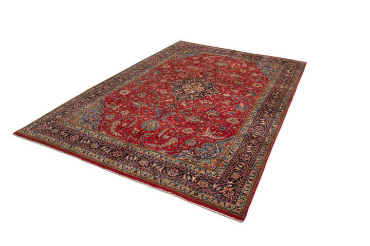 7' 9 x 11' 2 Sarouk Wool Rug
