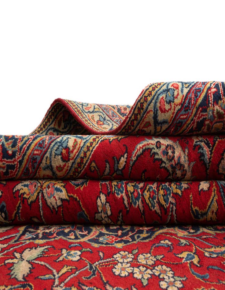 Detail image of 7' 9 x 11' 2 Sarouk Wool Rug
