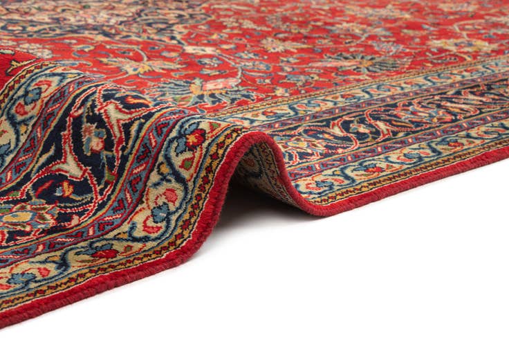 Detail image of 7' 9 x 11' 2 Sarouk Wool Rug