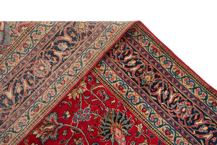 7' 9 x 11' 2 Sarouk Wool Rug