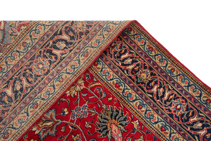 Detail image of 7' 9 x 11' 2 Sarouk Wool Rug