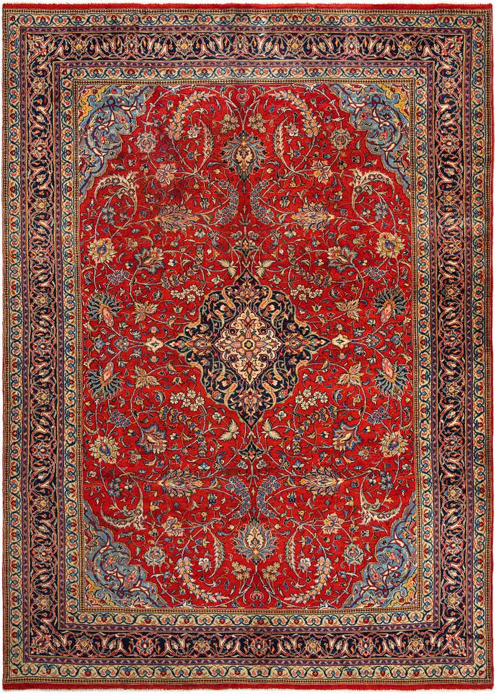 7' 9 x 11' 2 Sarouk Wool Rug