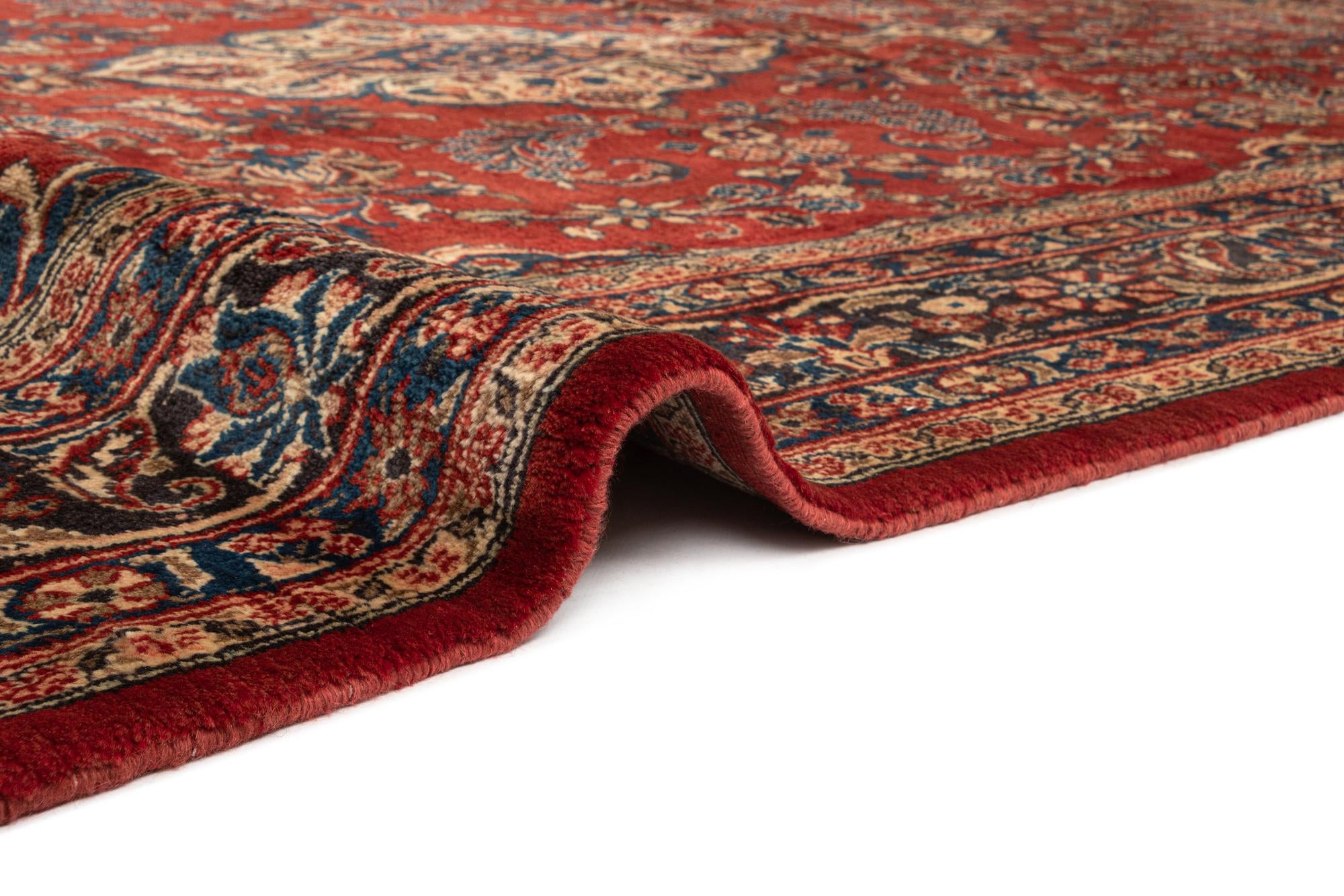 7' 1 x 10' 8 Sarouk Wool Rug