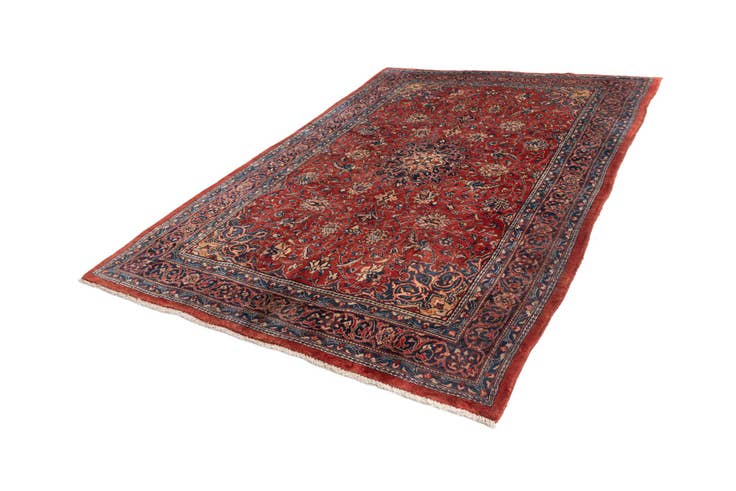 Detail image of 7' 2 x 11' Sarouk Wool Rug