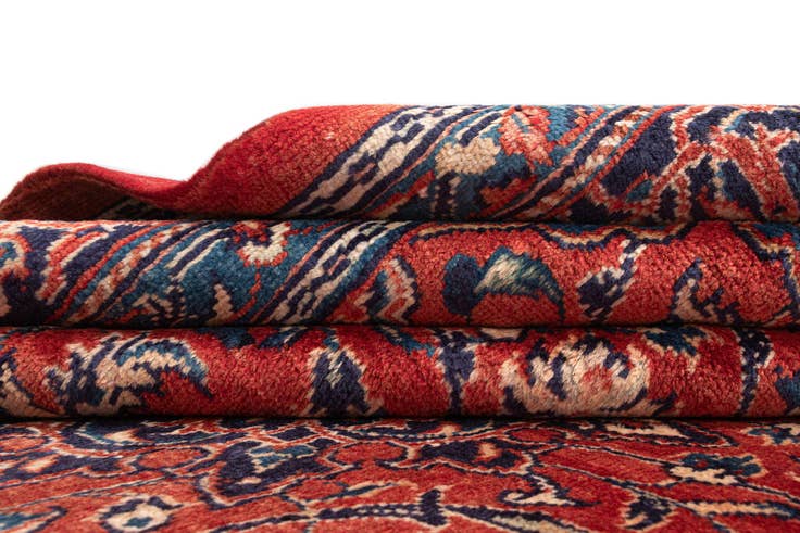 Detail image of 7' 2 x 11' Sarouk Wool Rug