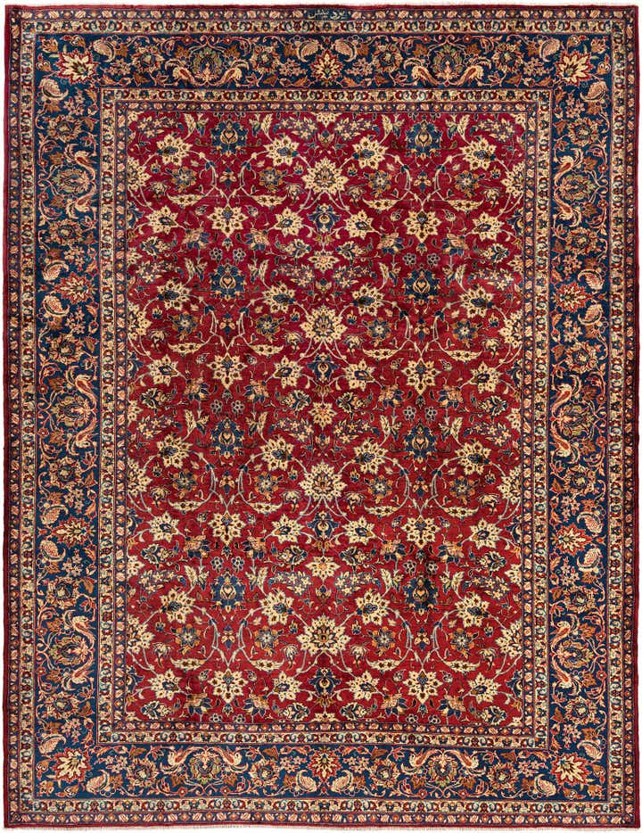 7' 10 x 11' 1 Sarouk Wool Rug