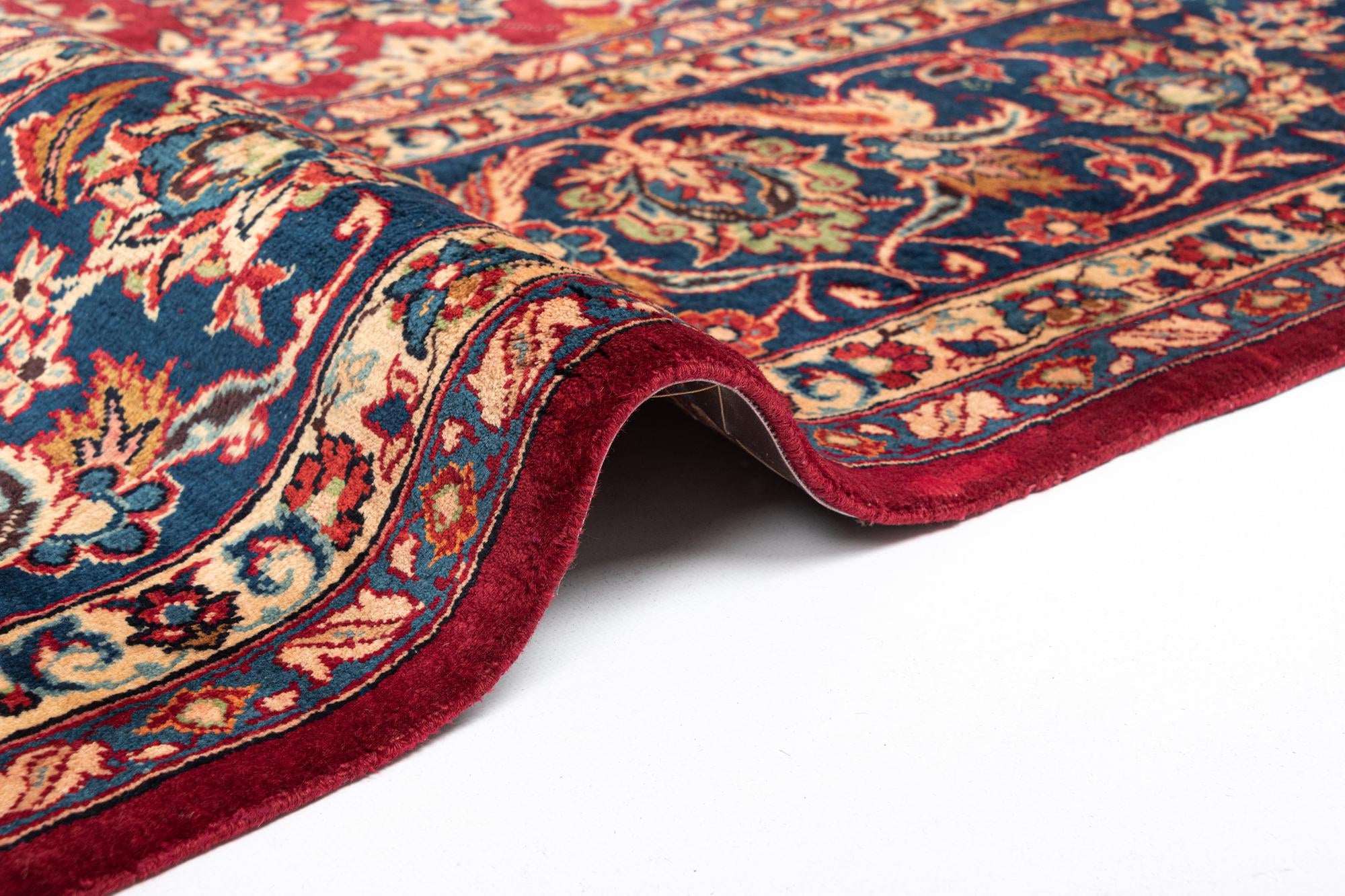 7' 10 x 11' 7 Sarouk Wool Rug