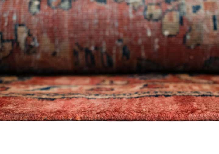 12' x 13' 7 Sarouk Wool Rug