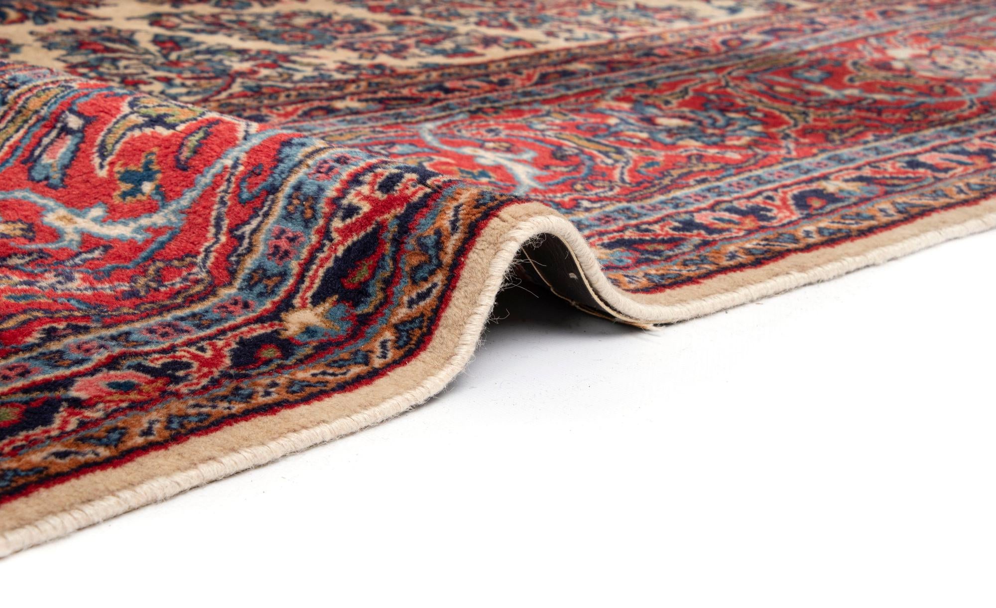 8' 3 x 11' 6 Sarouk Wool Rug