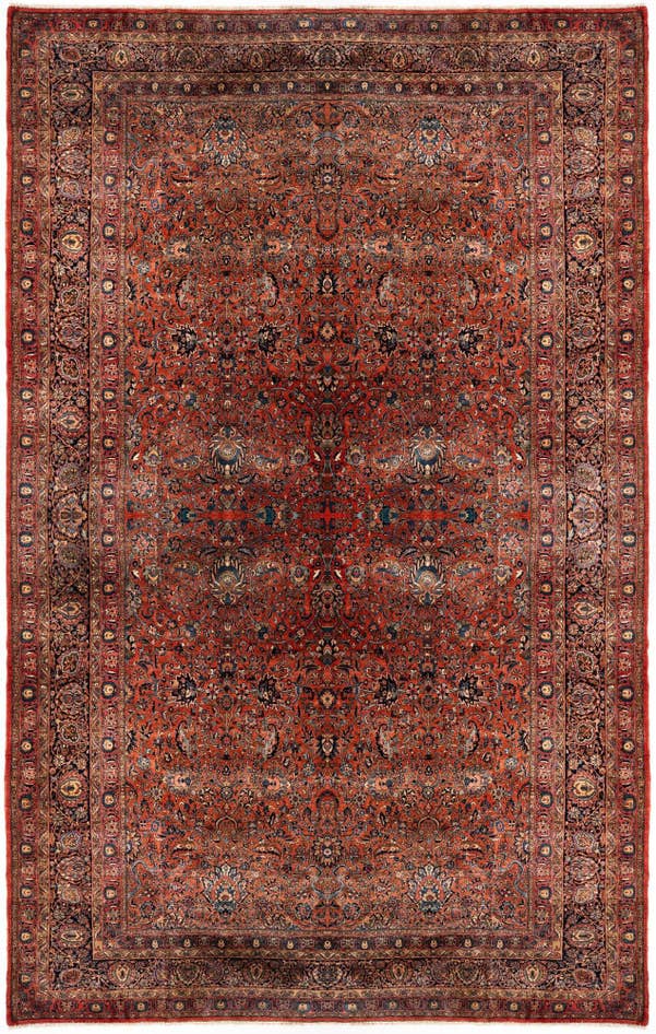 Detail image of 13' 5 x 23' 4 Sarouk Rug