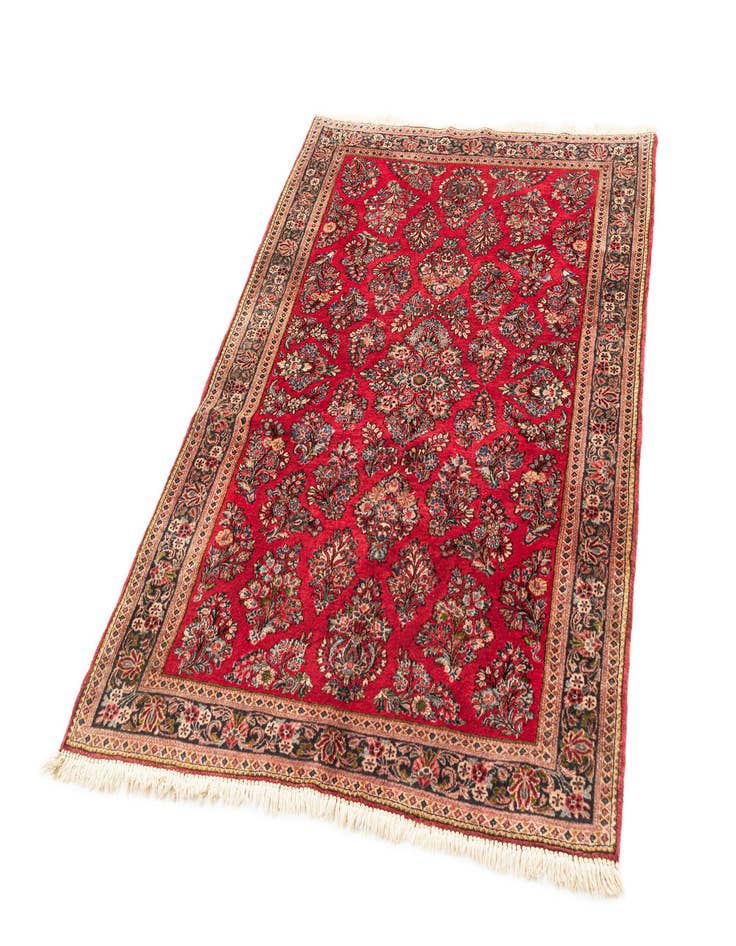 Detail image of 4' 1 x 6' 5 Sarouk Rug