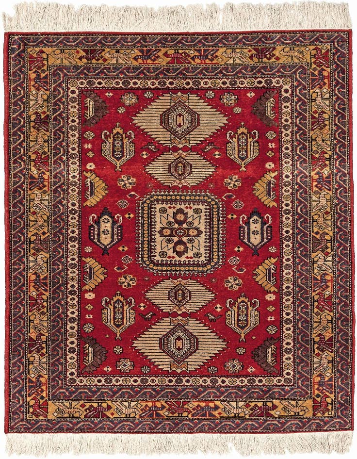 Detail image of 3' 3 x 4' 11 Schirwan Rug