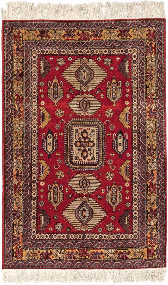 Detail image of 3' 3 x 4' 11 Schirwan Rug