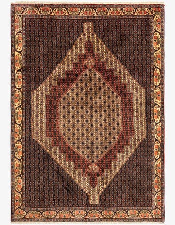 6' 10 x 9' 2 Senneh Wool Rug