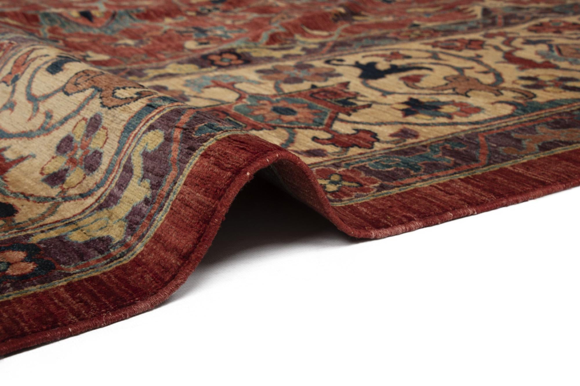 10' 2 x 12' 11 Serapi Wool Rug