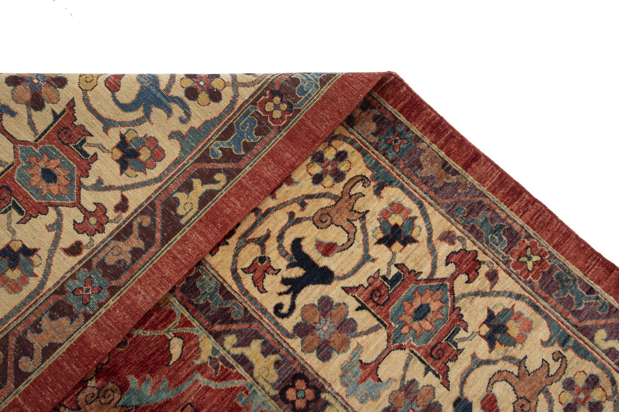 10' 2 x 12' 11 Serapi Wool Rug