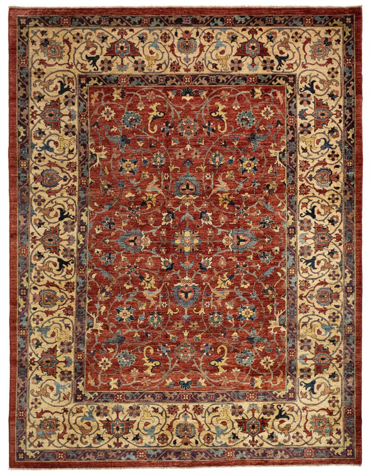 Detail image of 10' 2 x 12' 11 Serapi Wool Rug