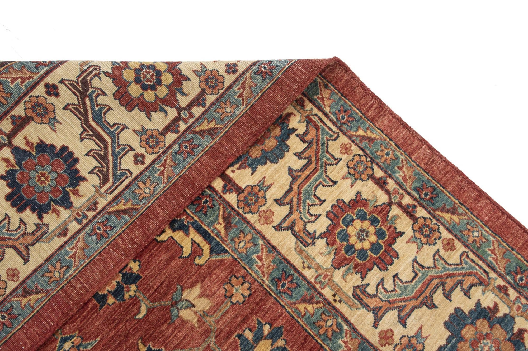 8' 4 x 10' 11 Serapi Wool Rug