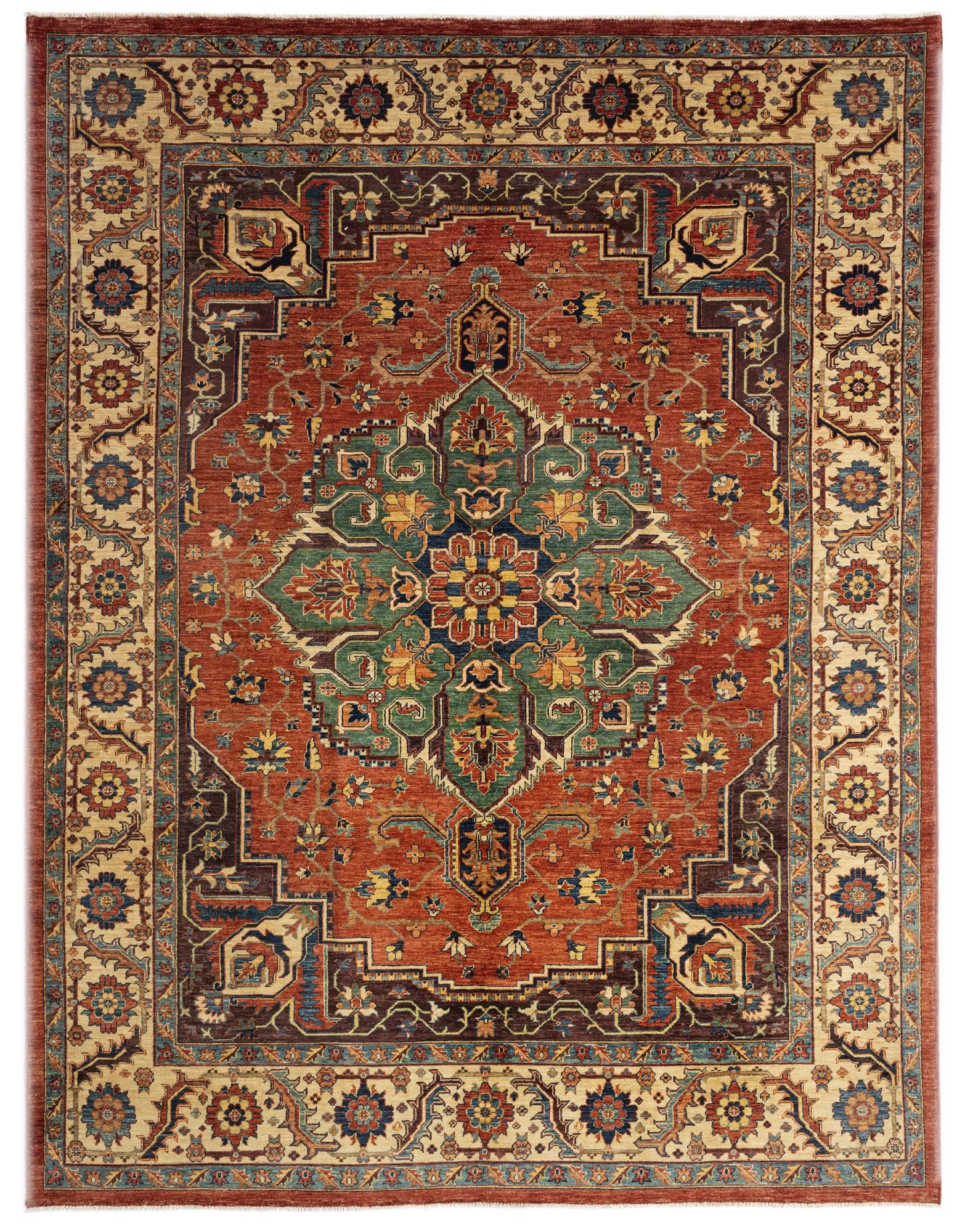 8' 4 x 10' 11 Serapi Wool Rug