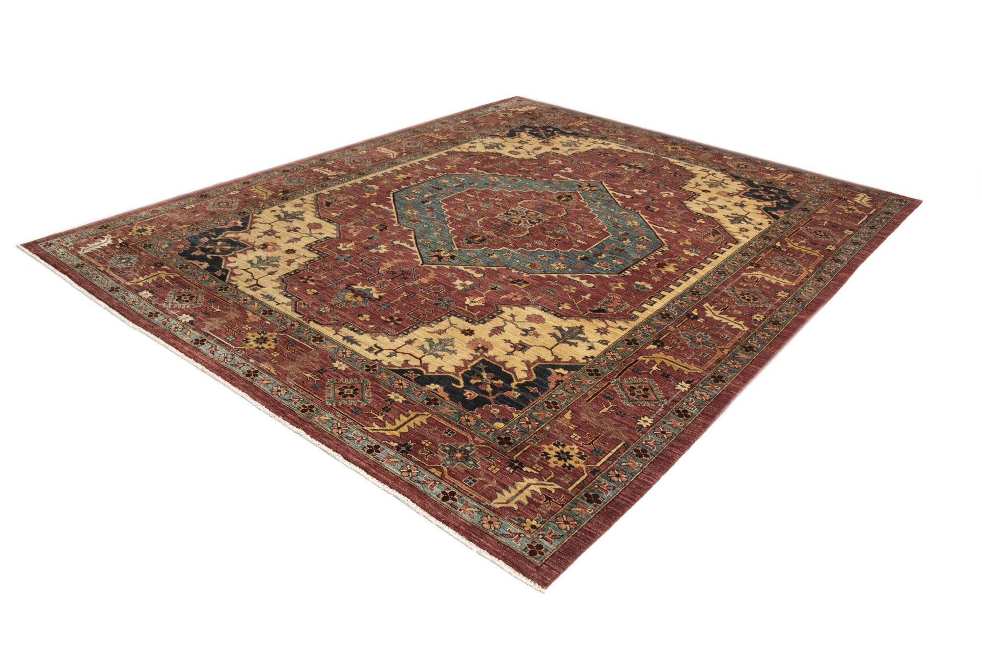 9' 3 x 11' 7 Serapi Wool Rug