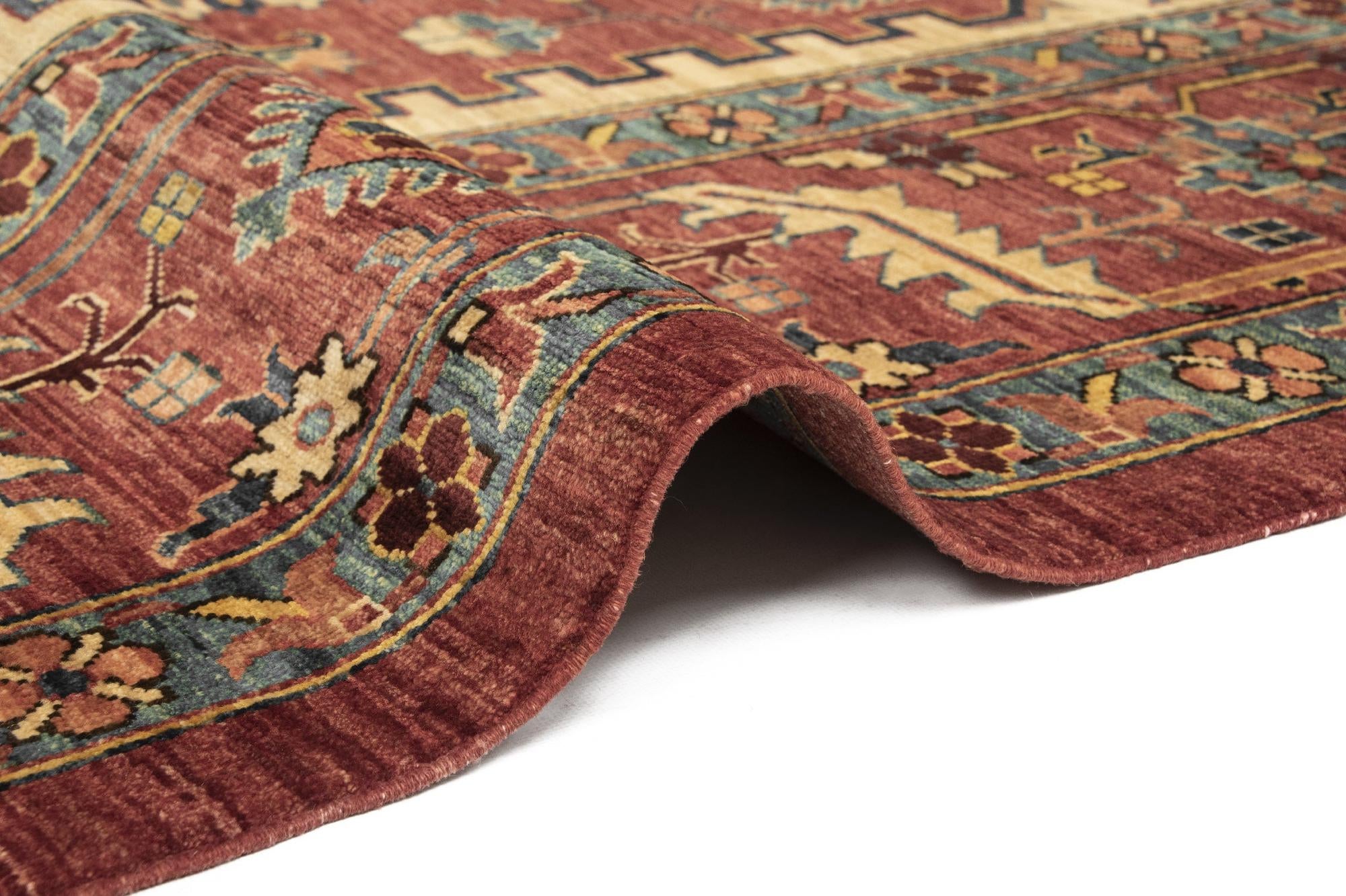 9' 3 x 11' 7 Serapi Wool Rug