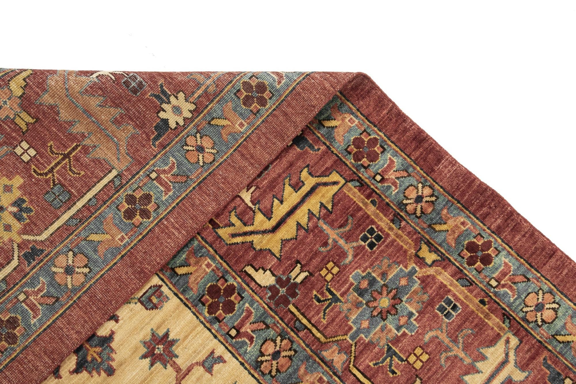 9' 3 x 11' 7 Serapi Wool Rug
