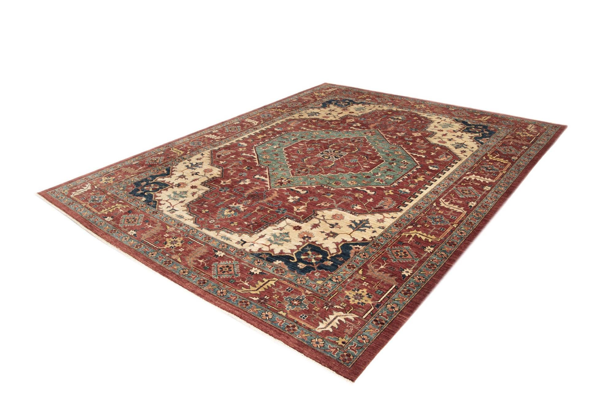 9' 3 x 11' 11 Serapi Wool Rug