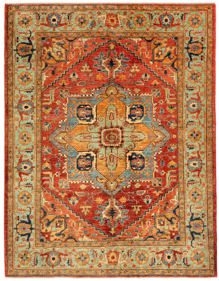 Detail image of 6' 6 x 8' 8 Serapi Wool Rug